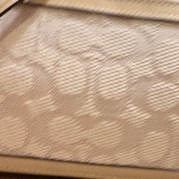 Coach Tan and Cream Crossbody and Wristlet Bag - Picture 5 of 12